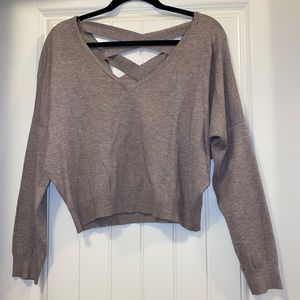 Dreamers Criss Cross Sweater